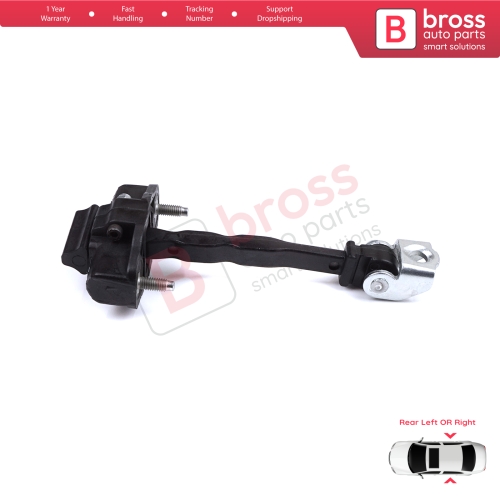 Rear Door Hinge Stop Check Strap Limiter for Citroen C4 e-C4 C4X e-C4X MK3 2020-On 9831196980