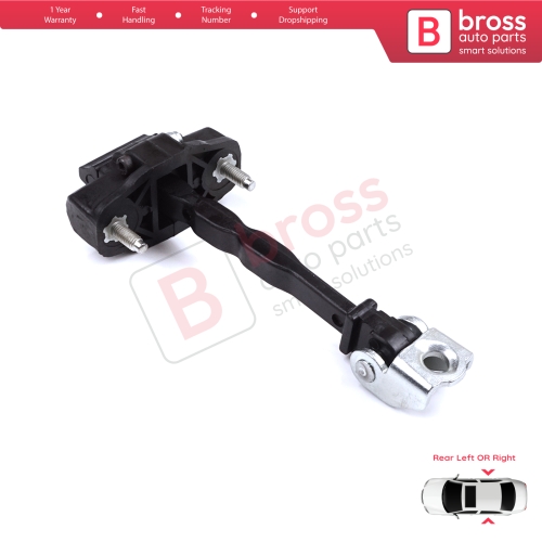 Rear Door Hinge Stop Check Strap Limiter for Citroen C4 e-C4 C4X e-C4X MK3 2020-On 9831196980