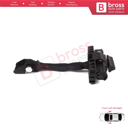 Front Door Hinge Brake Stop Check Strap Limiter for VW Polo MK5 6R 6C 60 61 2009-2022 4/5 Door MK4 9A 9N Sedan 6R4837249