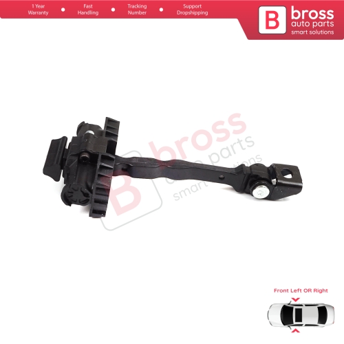 Front Door Hinge Brake Stop Check Strap Limiter for VW UP! Skoda Citigo Seat Mii 2011-2024 5-Door Hatchback 1S0837249