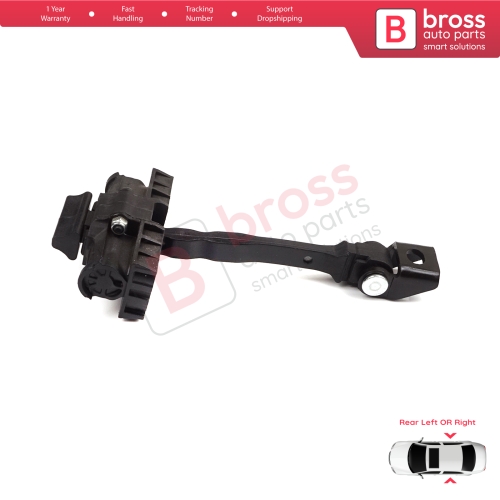 Rear Door Hinge Brake Stop Check Strap Limiter for VW UP! Skoda Citigo Seat Mii 2011-2024 5-Door Hatchback 1S4839249A