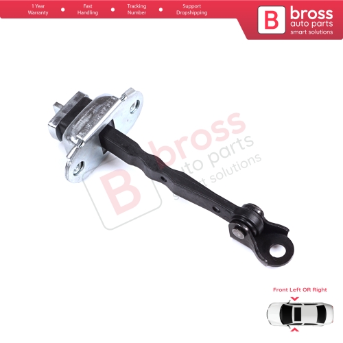 Front Door Hinge Brake Stop Check Strap Limiter for Toyota Corolla MK11 Auris MK2 E18 E180 2012-2018 6861002242