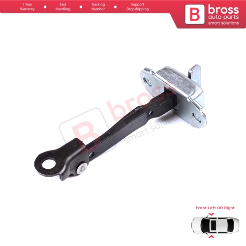 Front Door Hinge Brake Stop Check Strap Limiter for Toyota Hilux MK7 N1 N2 N3 Fortuner MK1 N5 N6 2004-2015 686100K012