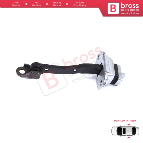 Rear Door Stop Check Assy Limiter Strap for Toyota Yaris Echo Verso FunCargo Vitz Platz MK1 P1 P2 2003-2005 Facelift