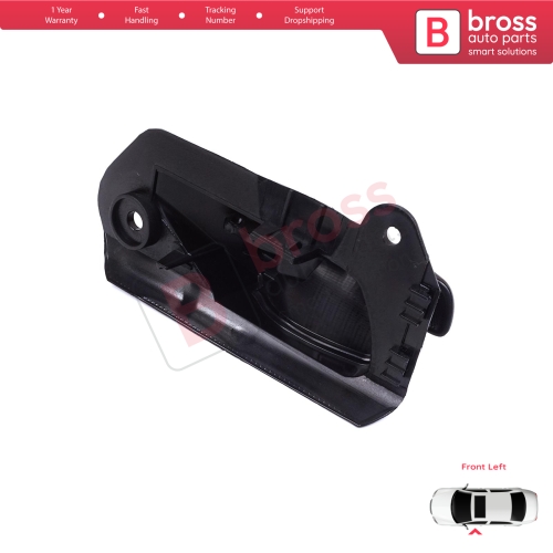 Front Left Interior Door Handle Opener Black for Vauxhall Opel Astra F MK3 T91 T92 1991-2001 90430129