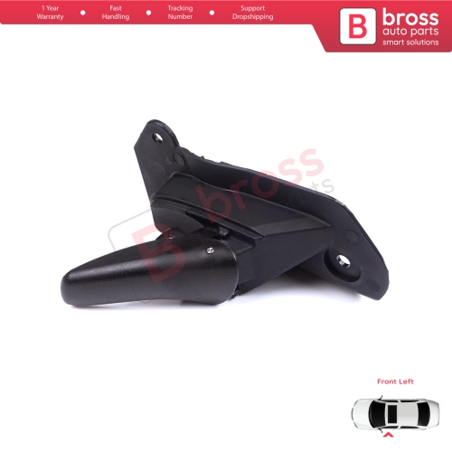 Front Left Interior Door Handle Opener Black for Vauxhall Opel Astra F MK3 T91 T92 1991-2001 90430129