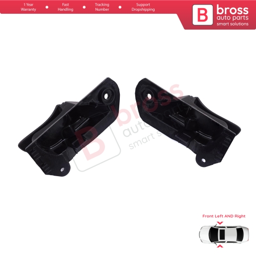 Front Interior Door Handle Opener Set Black for Vauxhall Opel Astra F MK3 T91 T92 1991-2001 90430129 90430130...