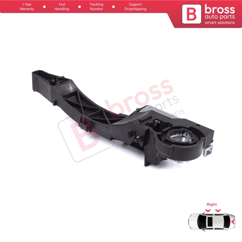 Front or Rear Right Sliding or Trunk Door Outside Handle Carrier Bracket for Renault Master MK3 Nissan NV400 Interstar Vauxhall Opel Movano B 806064162R