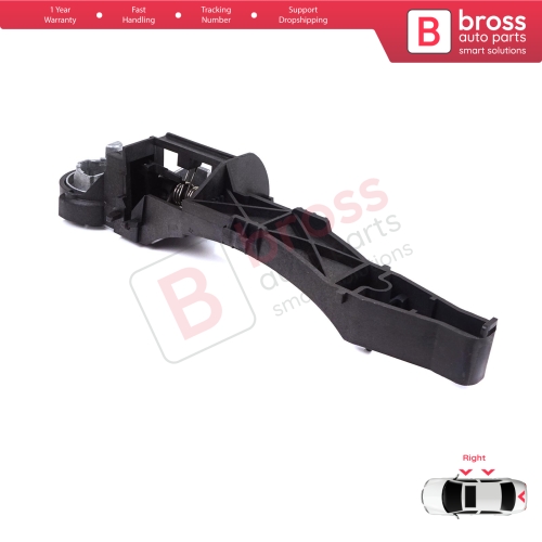 Front or Rear Right Sliding or Trunk Door Outside Handle Carrier Bracket for Renault Master MK3 Nissan NV400 Interstar Vauxhall Opel Movano B 806064162R