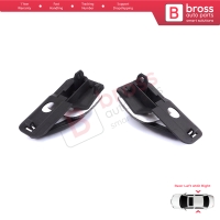 Rear Left Right Interior Door Handle Black for Fiat Palio Siena MK1 178 1996-2016 Albea 178 2002-2012 713804614 713801614