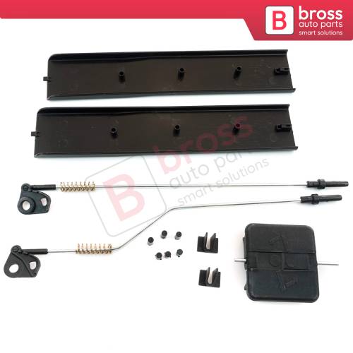 Side Sliding Window Glass Latch Cover Repair Set 2E1847733 for Mercedes Sprinter VW Crafter