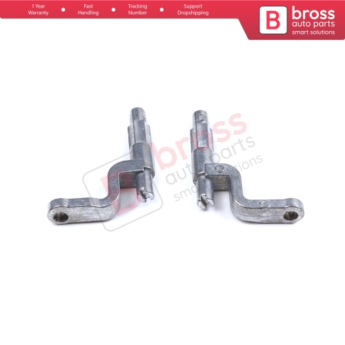 2 Pieces Inner Door Handle Metal Pin Pivot Kit Front Left or Right 6X0837113D 6X0837114D for VW Lupo Seat Arosa...