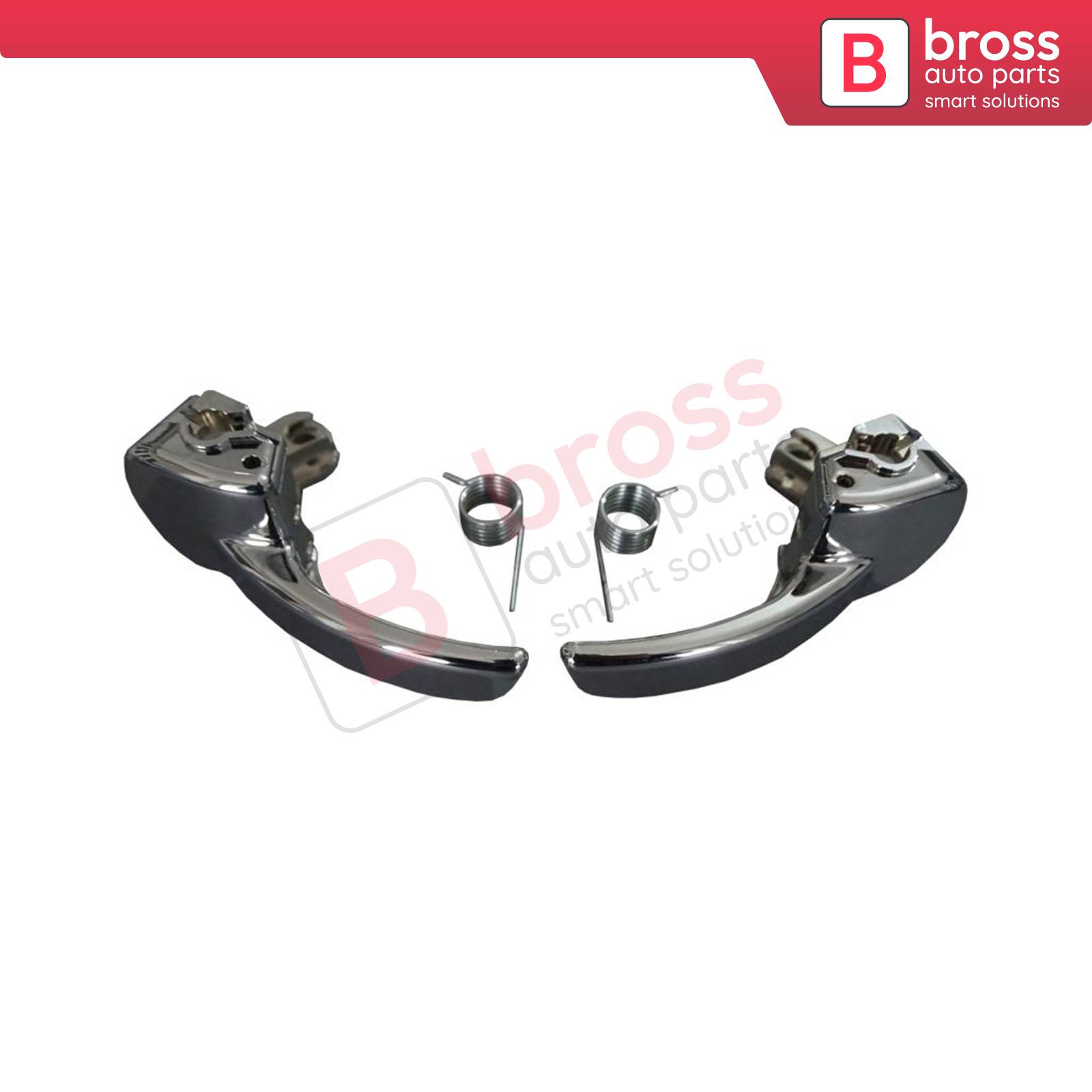 Bross Auto Parts LLC - BDP917 Interior Front or Rear Door Chrome