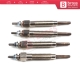 4 Pcs Heater Glow Plugs GJ55MI 0100226233 for Nissan Kia Hyundai Mitsubishi 2.3 2.5 D...