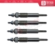 4 Pieces Heater Glow Plugs 20.5 Volt ME017010 GJ54MI for Mitsubishi Canter Rosa 4D30...