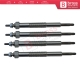 4 Pieces Heater Glow Plug 23 Volt ME017009 for Mitsubishi Canter Rosa 4D30