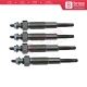 4 Pieces Heater Glow Plug 12 Volt MD197511 185366190 for Mitsubishi Mazda Suzuki Ford