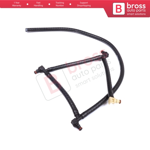 Fuel Line Tube Assy Overflow Return Pipe Hose for Ford Fiesta MK5 MK6 Fusion 1.4TDCi F6JA F6JB 2S6Q9K022BD