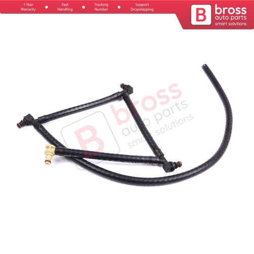 Fuel Line Tube Assy Overflow Return Pipe Hose for Ford Fiesta MK5 MK6 Fusion 1.4TDCi F6JA F6JB 2S6Q9K022BD