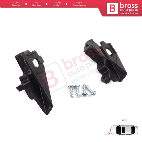 Headlight Holder Mount Repair Bracket Tab Set Left Side for VW Polo MK5 6R 6C 61 2009-2016 6R0998225