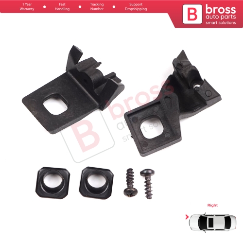 Headlight Holder Mount Repair Bracket Tab Set Right Side for VW Polo MK3 MK4 6N 9N 1994-2008 6Q0998226...