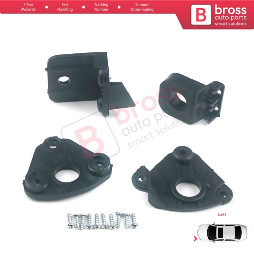 Headlight Holder Mount Repair Bracket Tab Set Left Side for VW Caddy MK3 2K 2C Touran MK1 1T3 2010-2015 2K5998225...