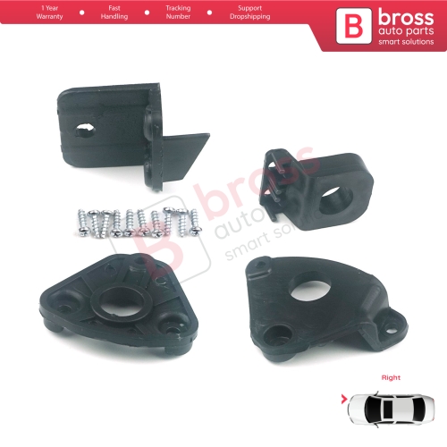 Headlight Holder Mount Repair Bracket Tab Set Right Side for VW Caddy MK3 2K 2C Touran MK1 1T3 2010-2015 2K5998226...