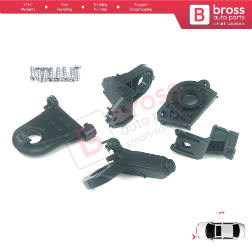 Headlight Holder Mount Repair Bracket Tab Set Left Side for Seat Leon MK3 5F 2012-2020 5F0998225