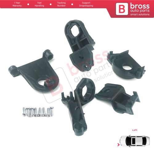 Headlight Holder Mount Repair Bracket Tab Set Left Side for Seat Leon MK3 5F 2012-2020 5F0998225