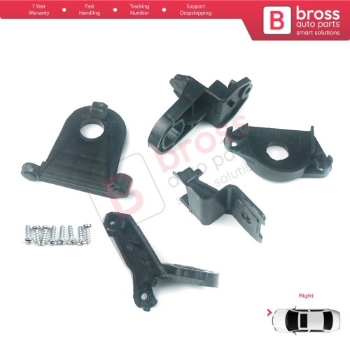 Headlight Holder Mount Repair Bracket Tab Set Right Side for Seat Leon MK3 5F 2012-2020 5F0998226