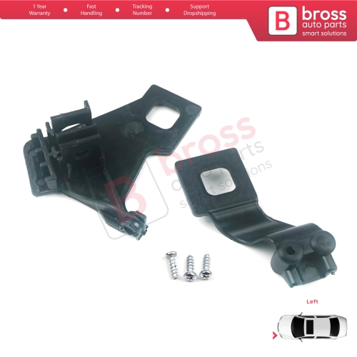 Headlight Holder Mount Repair Bracket Tab Set Left Side for Audi A4 RS4 8K2 B8.5 A5 S5 RS5 B8.5 8T0998121B