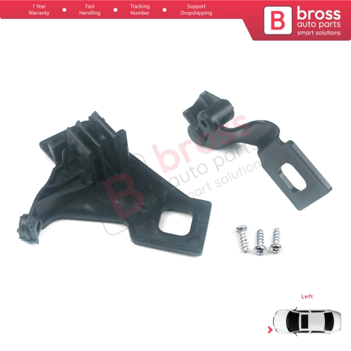 Headlight Holder Mount Repair Bracket Tab Set Left Side for Audi A4 RS4 8K2 B8.5 A5 S5 RS5 B8.5 8T0998121B