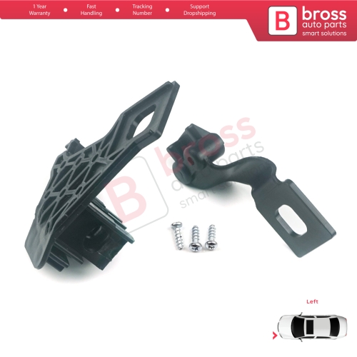 Headlight Holder Mount Repair Bracket Tab Set Left Side for Audi A4 RS4 8K2 B8.5 A5 S5 RS5 B8.5 8T0998121B