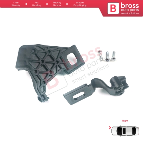 Headlight Holder Mount Repair Bracket Tab Set Right Side for Audi A4 RS4 8K2 B8.5 A5 S5 RS5 B8.5 8T0998122B