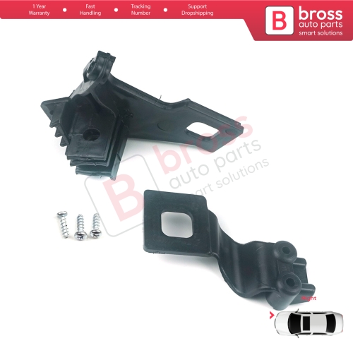 Headlight Holder Mount Repair Bracket Tab Set Right Side for Audi A4 RS4 8K2 B8.5 A5 S5 RS5 B8.5 8T0998122B