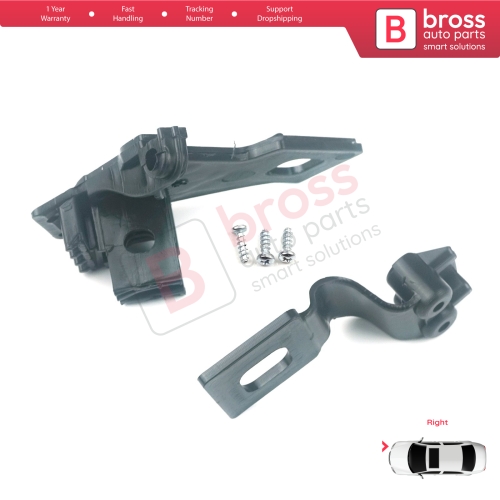 Headlight Holder Mount Repair Bracket Tab Set Right Side for Audi A4 RS4 8K2 B8.5 A5 S5 RS5 B8.5 8T0998122B