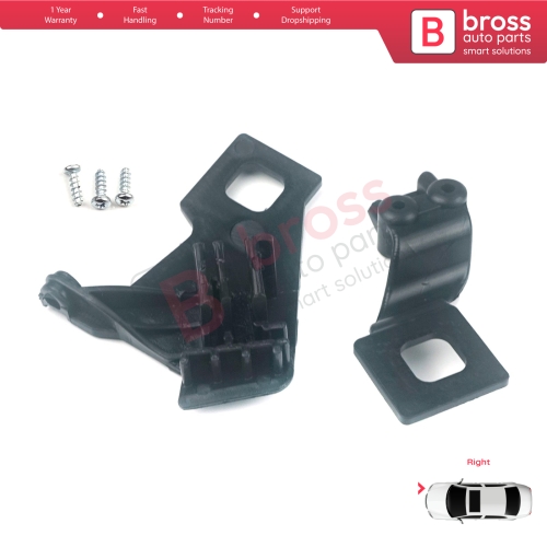 Headlight Holder Mount Repair Bracket Tab Set Right Side for Audi A4 RS4 8K2 B8.5 A5 S5 RS5 B8.5 8T0998122B