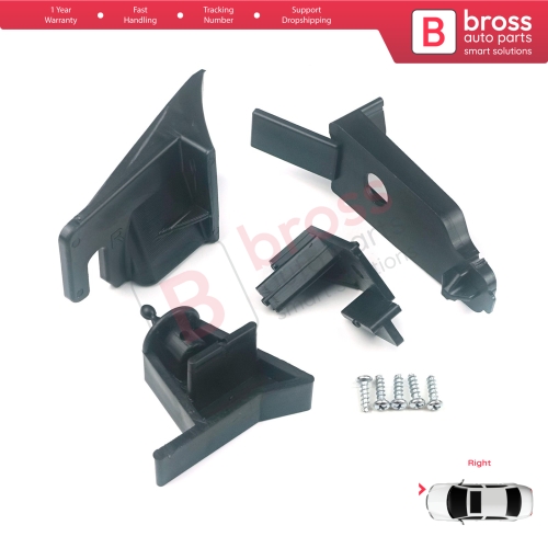 Headlight Holder Mount Repair Bracket Tab Set Right Side for Ford Transit Tourneo Courier MK1 2013-2022 ET7613W029