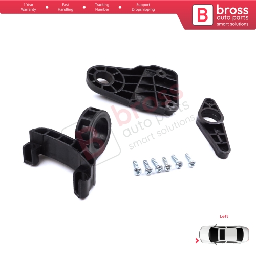 Headlight Holder Mount Repair Bracket Tab Set Left Side for Skoda Octavia MK3 5E 2012-2019 5E0998225