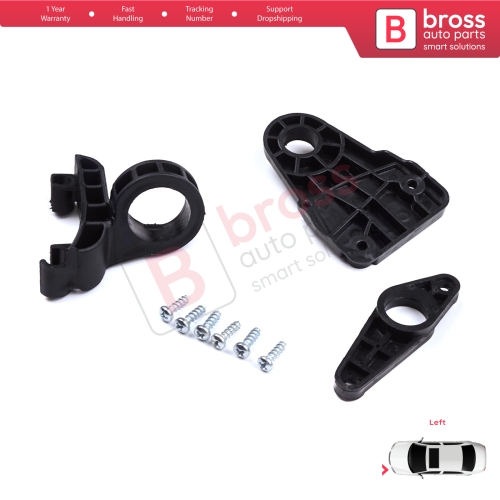 Headlight Holder Mount Repair Bracket Tab Set Left Side for Skoda Octavia MK3 5E 2012-2019 5E0998225