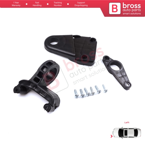 Headlight Holder Mount Repair Bracket Tab Set Left Side for Skoda Octavia MK3 5E 2012-2019 5E0998225