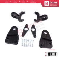 Headlight Holder Mount Repair Bracket Tab Set Right Left Side for Skoda Octavia MK3 5E 2012-2019 5E0998225 5E0998226