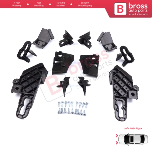 Headlight Holder Mount Repair Bracket Tab Set Left Right Side for Seat Leon Cupra MK4 KL1 KL8 2020-On 5FA998225 5FA998226