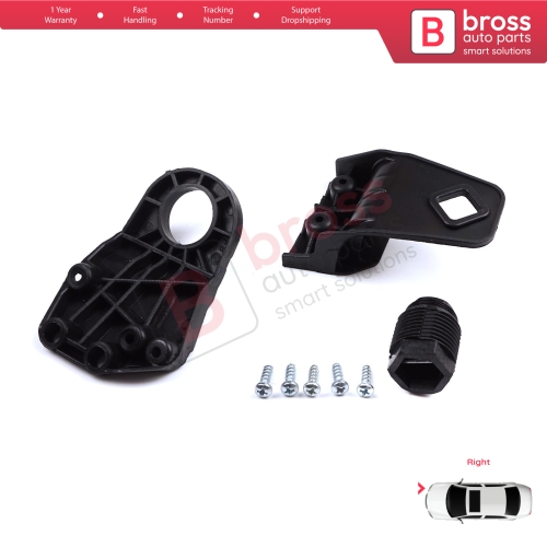 Headlight Holder Mount Repair Bracket Tab Set Right Side for Audi A3 S3 MK3 8V 2012-2020 8V0998122