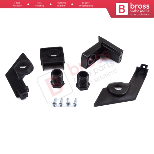 Headlight Holder Mount Repair Bracket Tab Set Right Side for VW Passat B6 3C2 3C5 2005-2011 3C0998226