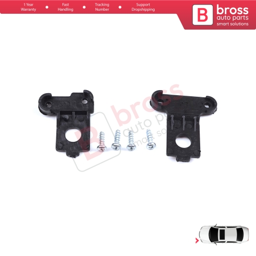 Headlight Holder Mount Repair Bracket Tab Set Left Side for VW Polo MK6 AW1 BZ1 AE1 2017-On 4/5 Door 2G0998225