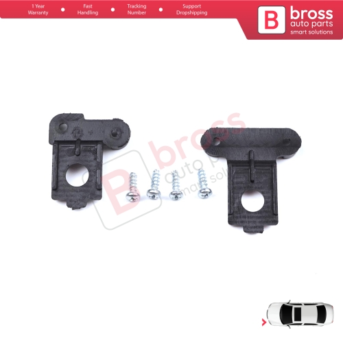 Headlight Holder Mount Repair Bracket Tab Set Left Side for VW Polo MK6 AW1 BZ1 AE1 2017-On 4/5 Door 2G0998225