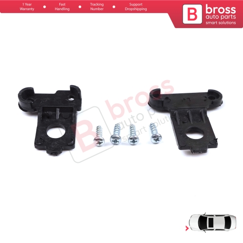 Headlight Holder Mount Repair Bracket Tab Set Left Side for VW Polo MK6 AW1 BZ1 AE1 2017-On 4/5 Door 2G0998225