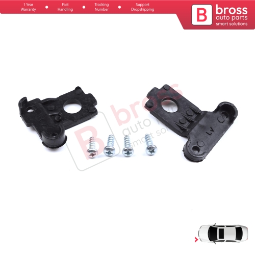 Headlight Holder Mount Repair Bracket Tab Set Left Side for VW Polo MK6 AW1 BZ1 AE1 2017-On 4/5 Door 2G0998225