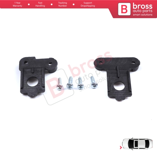 Headlight Holder Mount Repair Bracket Tab Set Left Side for VW Polo MK6 AW1 BZ1 AE1 2017-On 4/5 Door 2G0998225